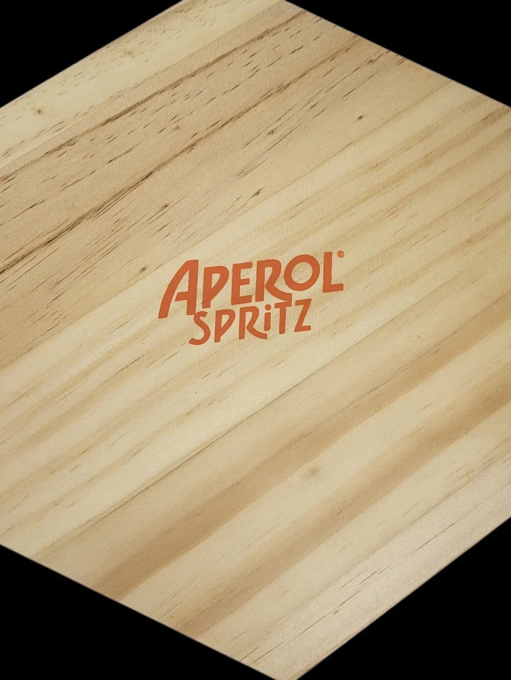Aperol Spritz Hexagon Wooden Large Coasters Food Beverage Holders